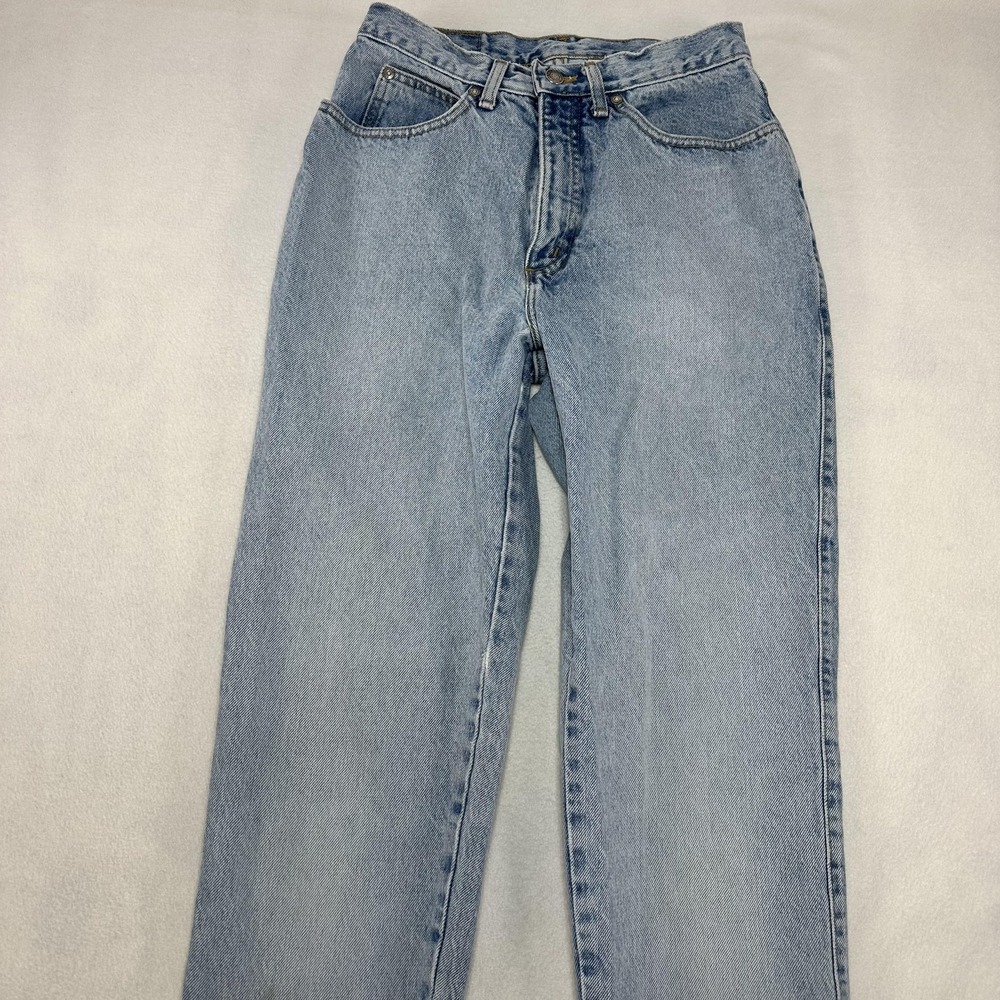 Vintage Aeropostale Jeans Womens 8 Blue High Rise Straight Stone Wash‎ 90s USA